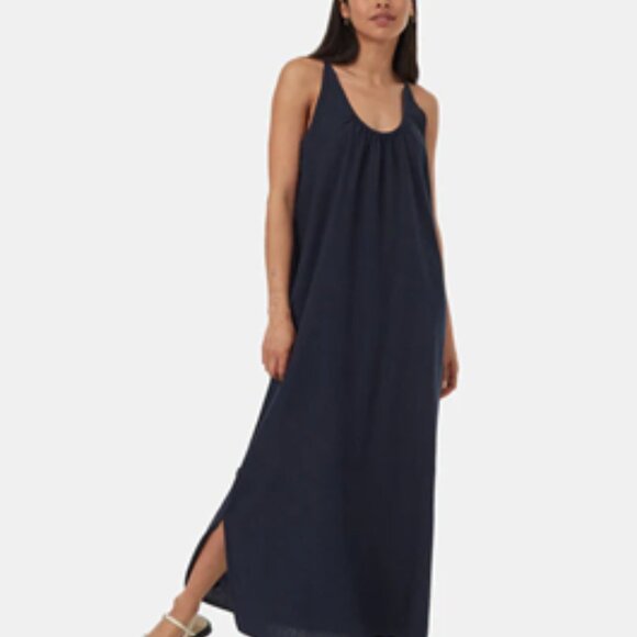 NWT Tentree Hemp Reversible Maxi Dress - Size Medium - Picture 1 of 10